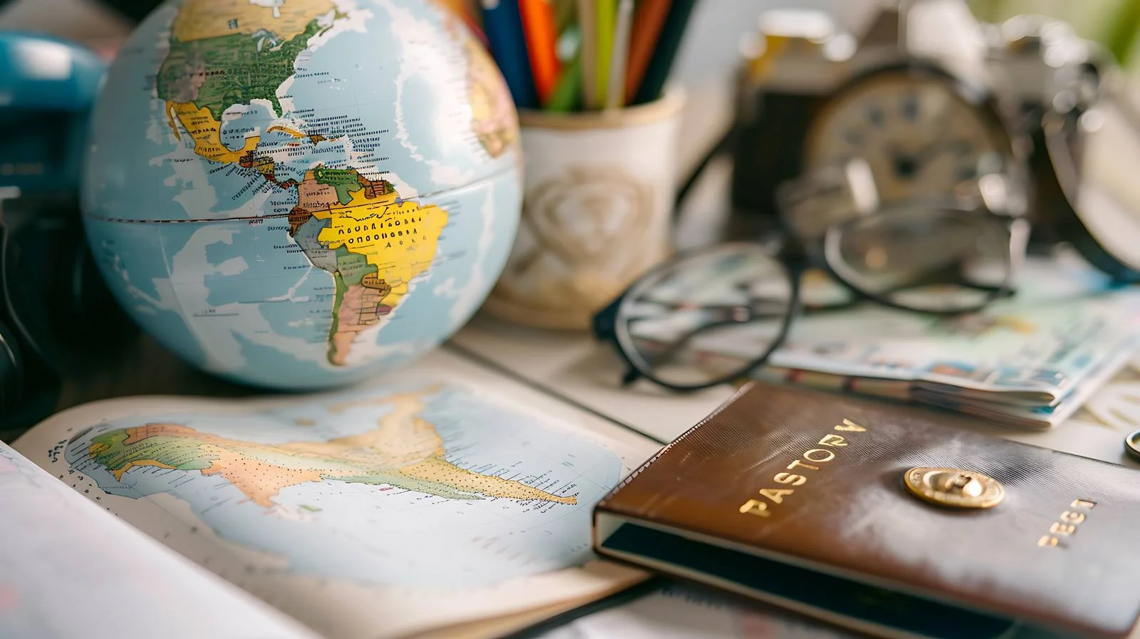 Global Travel Passport Focus Thailand Concept — free download from Dotvec