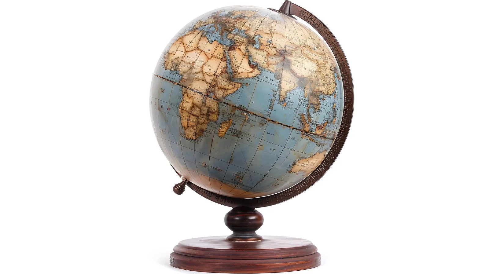 Global Route Map on Table — free download from Dotvec