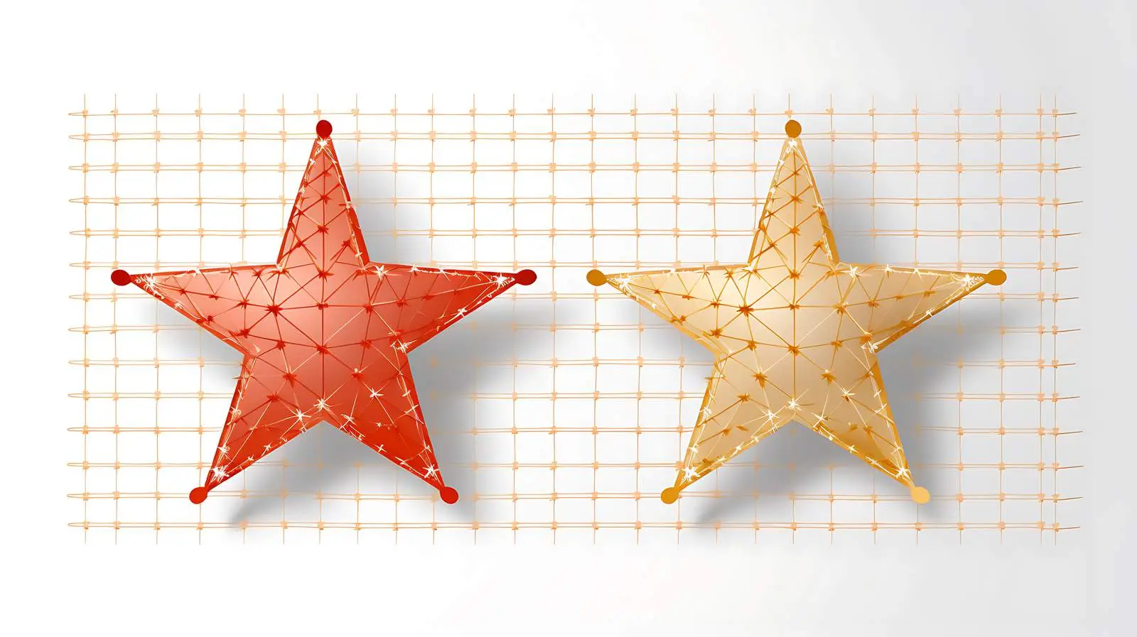 Glossy Mesh Rating Stars Icon — free download from Dotvec