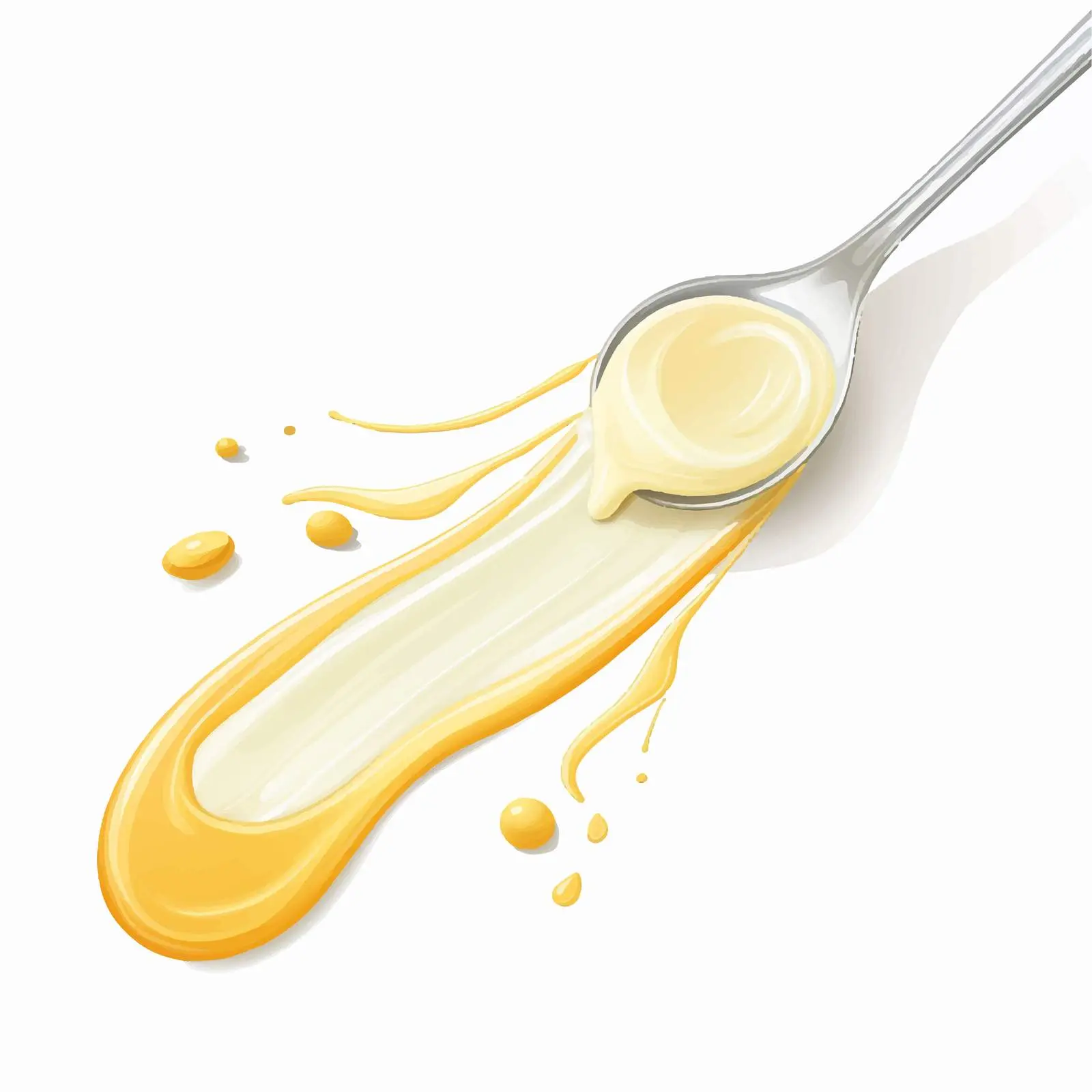 Glue Line Vector Illustration on White Background — free download from Dotvec