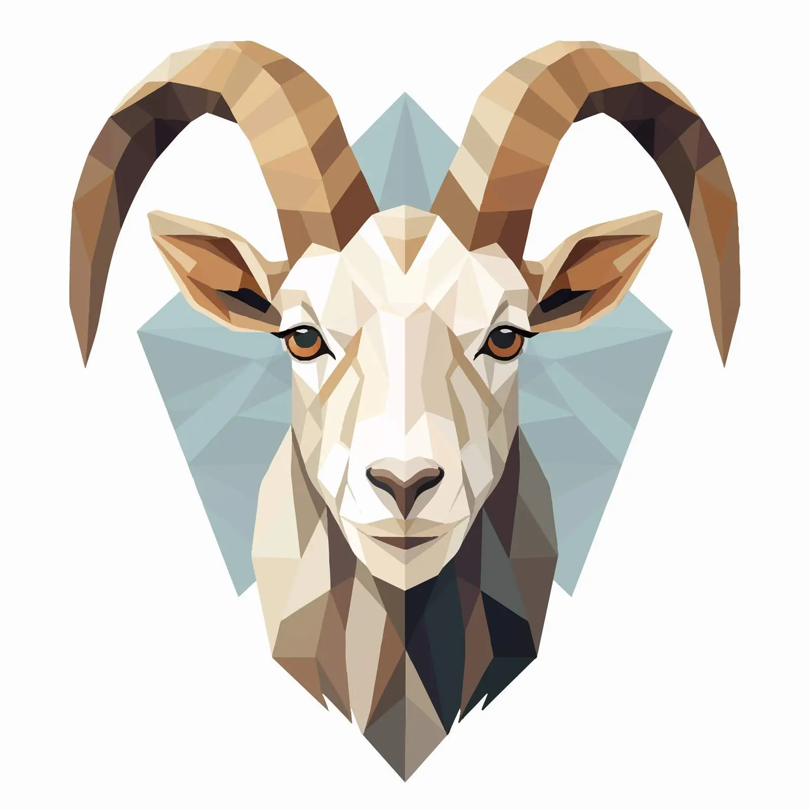 Goat Vector Illustration on White Background — free download from Dotvec