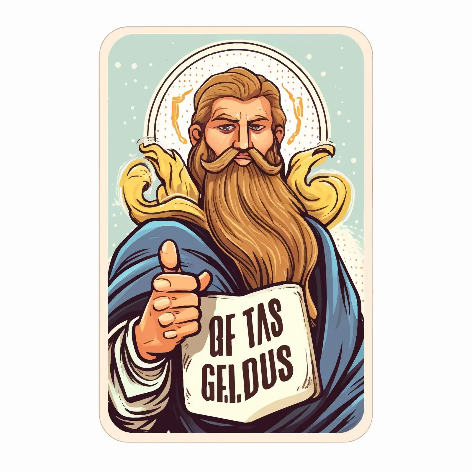 God Bless You Postcard with Bible Verse – free thoughtful image from Dotvec