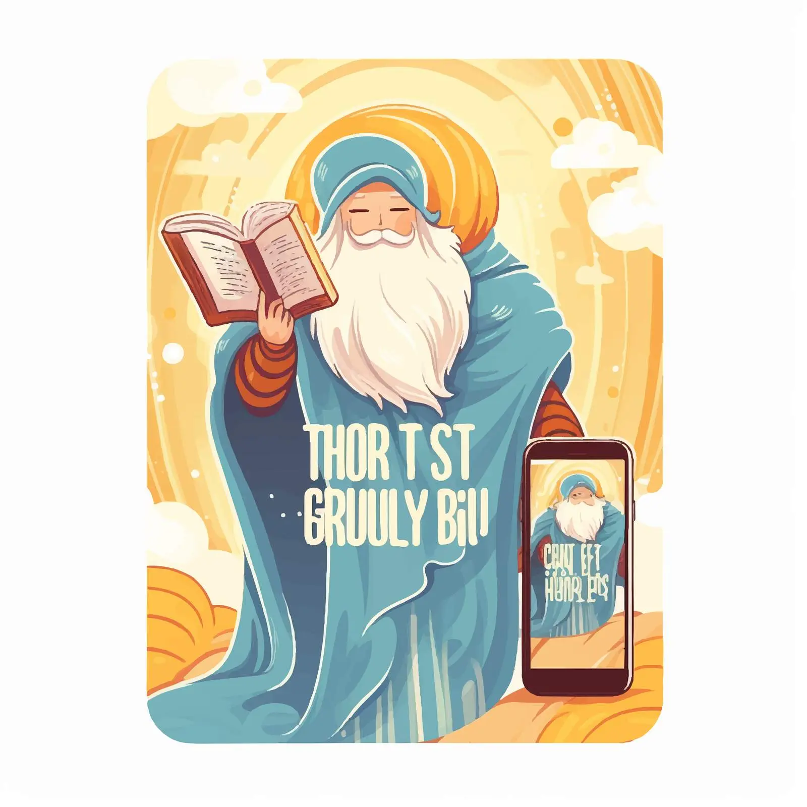 God Bless You Postcard with Bible Verse – free god image from Dotvec