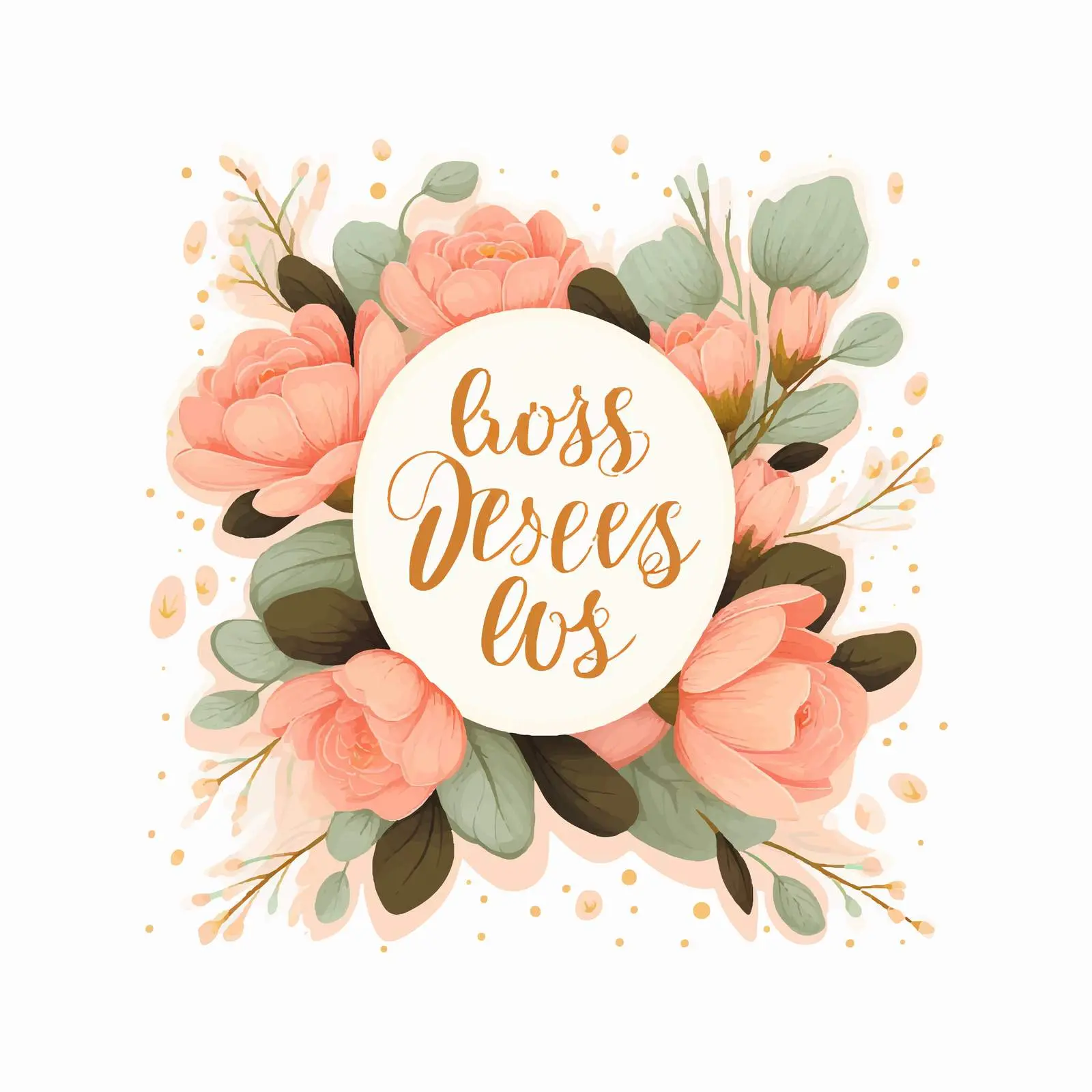 God Bless You Religious Poster with Bible Quote – free religious vector image from Dotvec