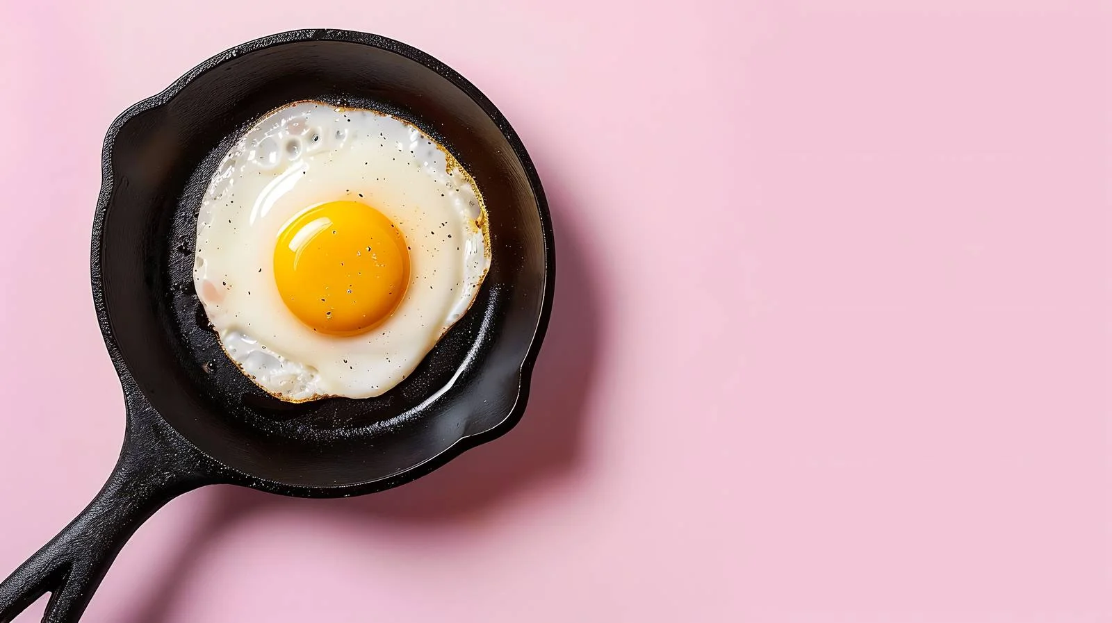 Golden Egg in Small Frying Pan — free download from Dotvec