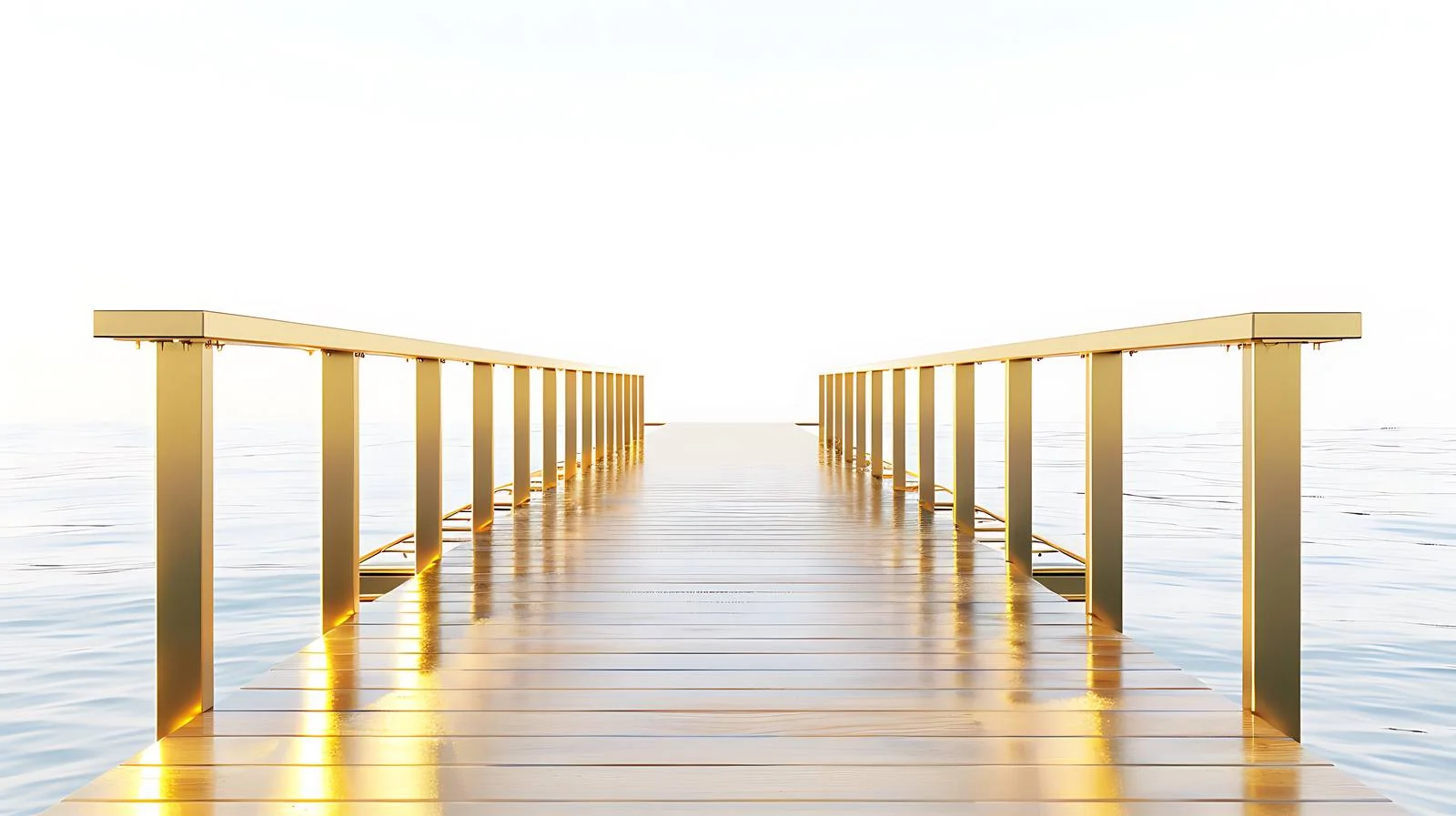 Luxurious Gold Plated Bay Pier — free download from Dotvec