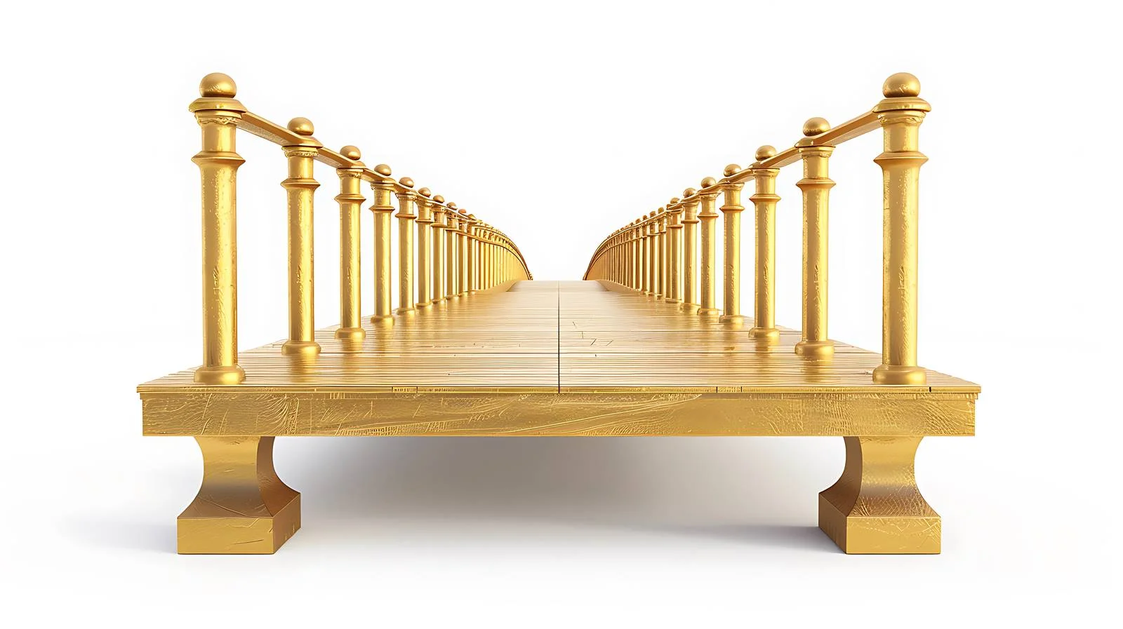 Luxury Gold Plated Pier Display — free download from Dotvec