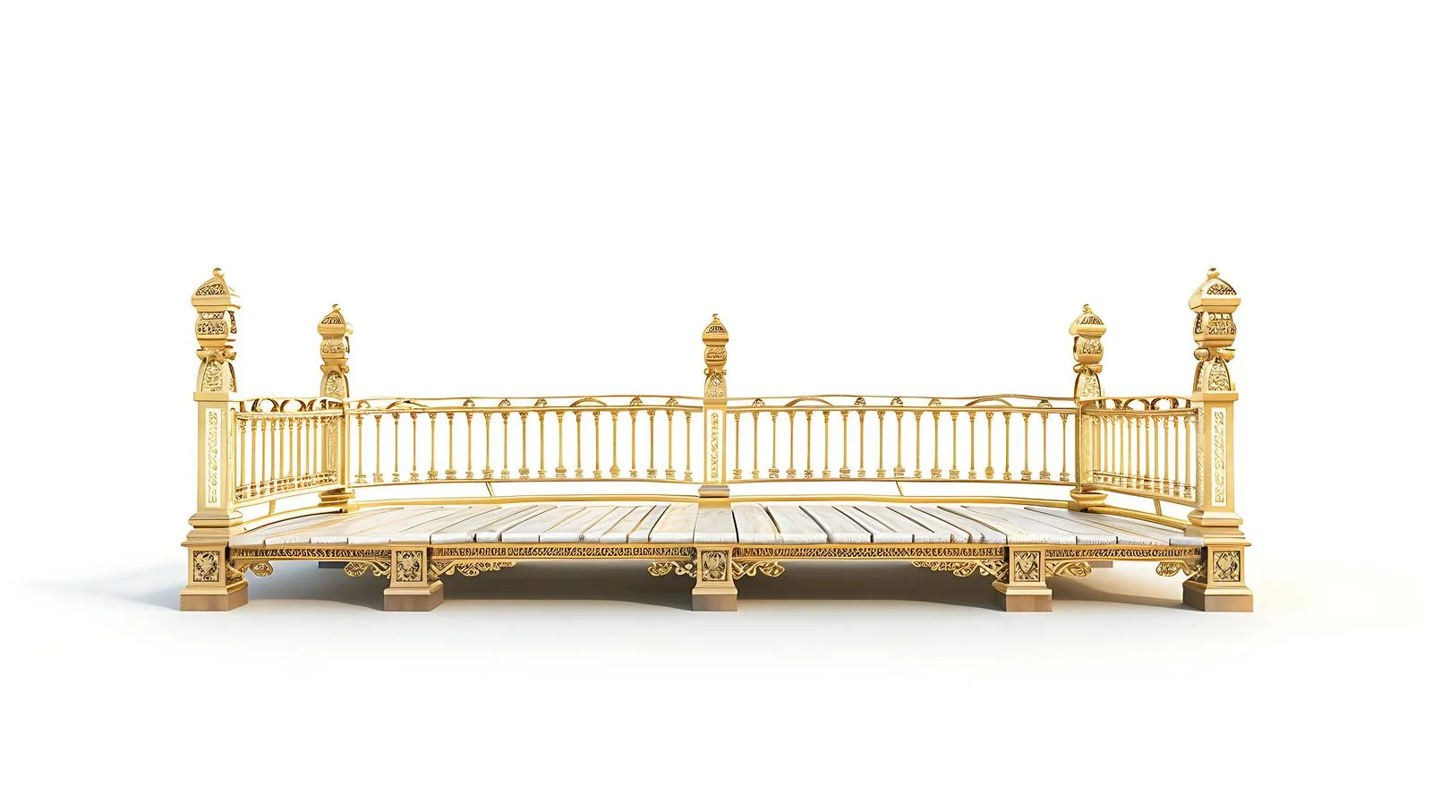 Luxurious Gold Plated Bay Pier — free download from Dotvec