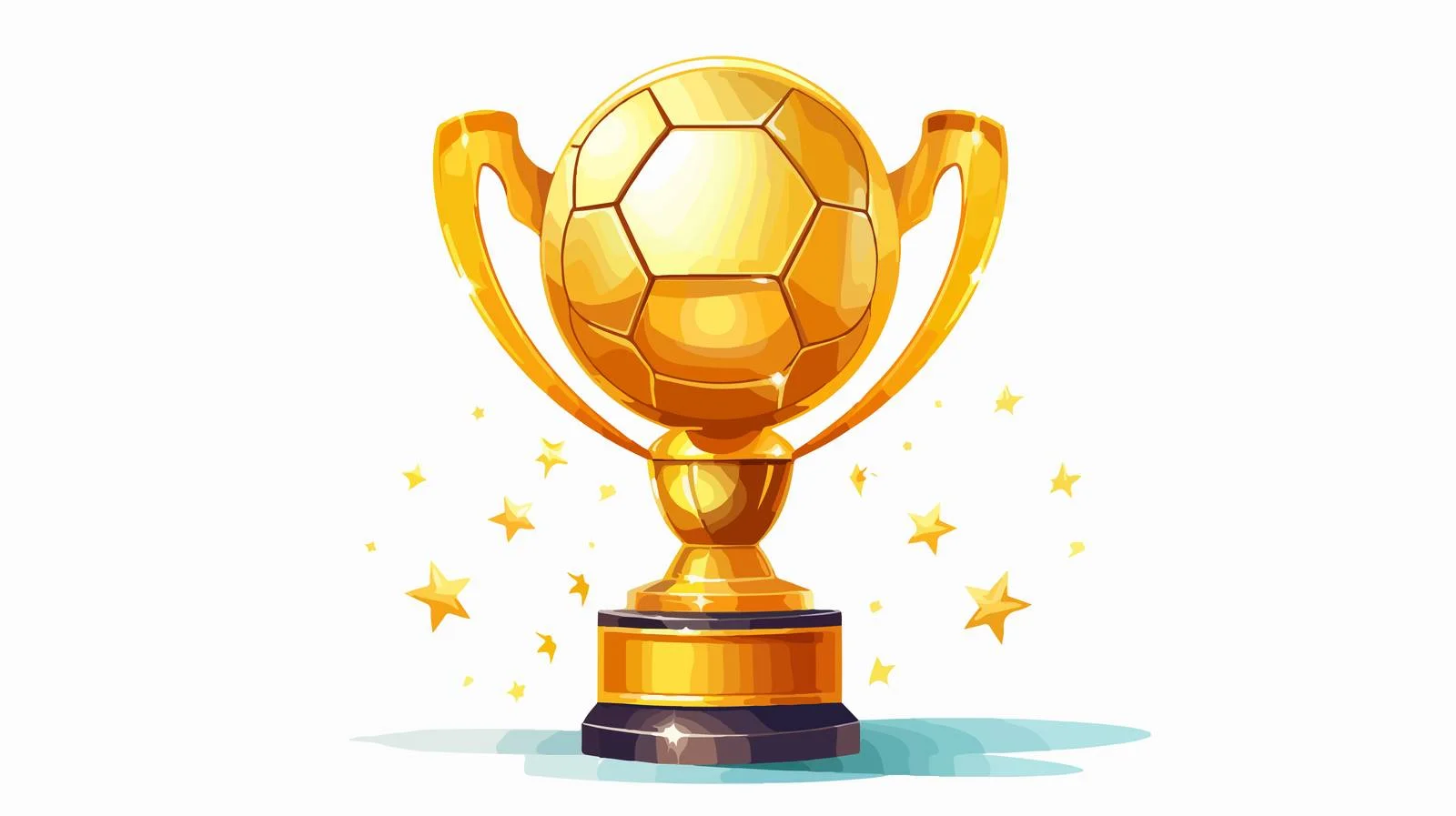Elegant Soccer Trophy Image — free download from Dotvec