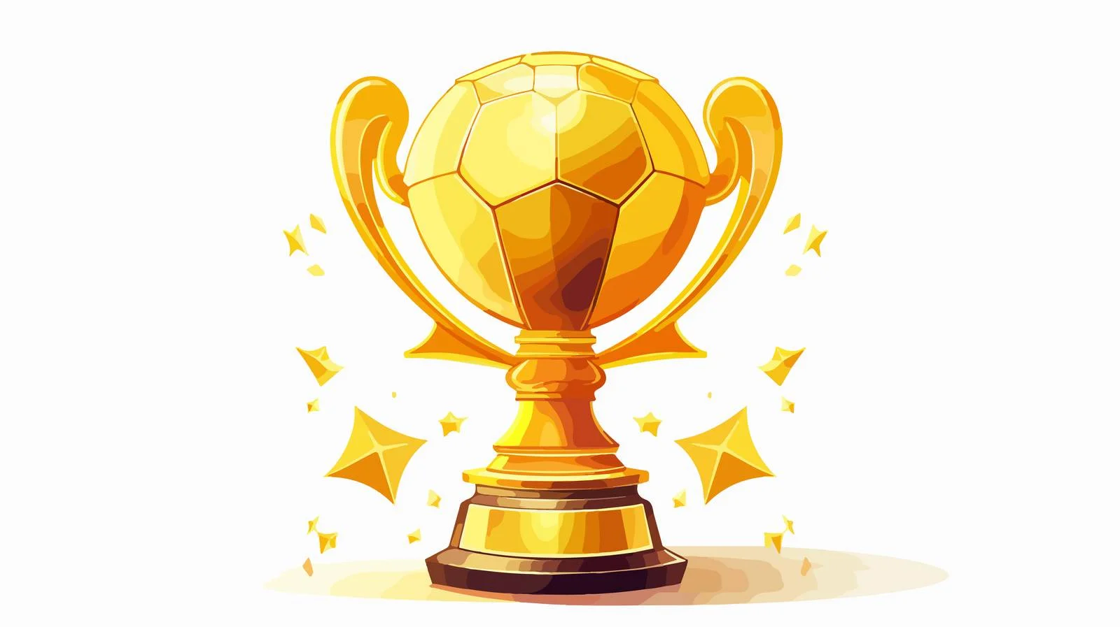 Premium Gold Soccer Trophy — free download from Dotvec