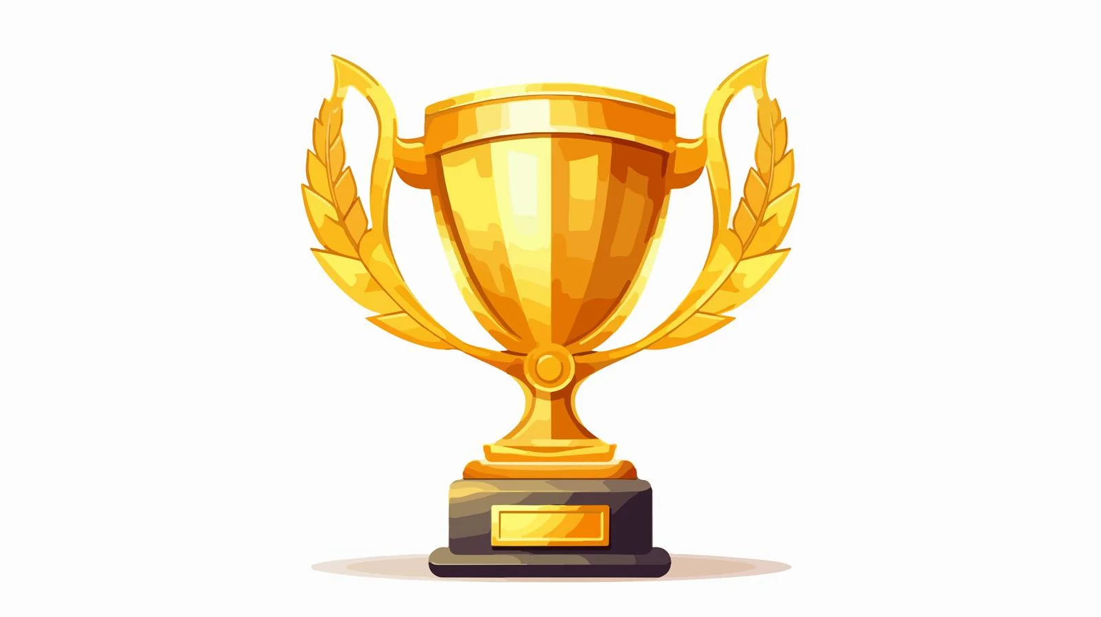 Premium Gold Trophy Award — free download from Dotvec