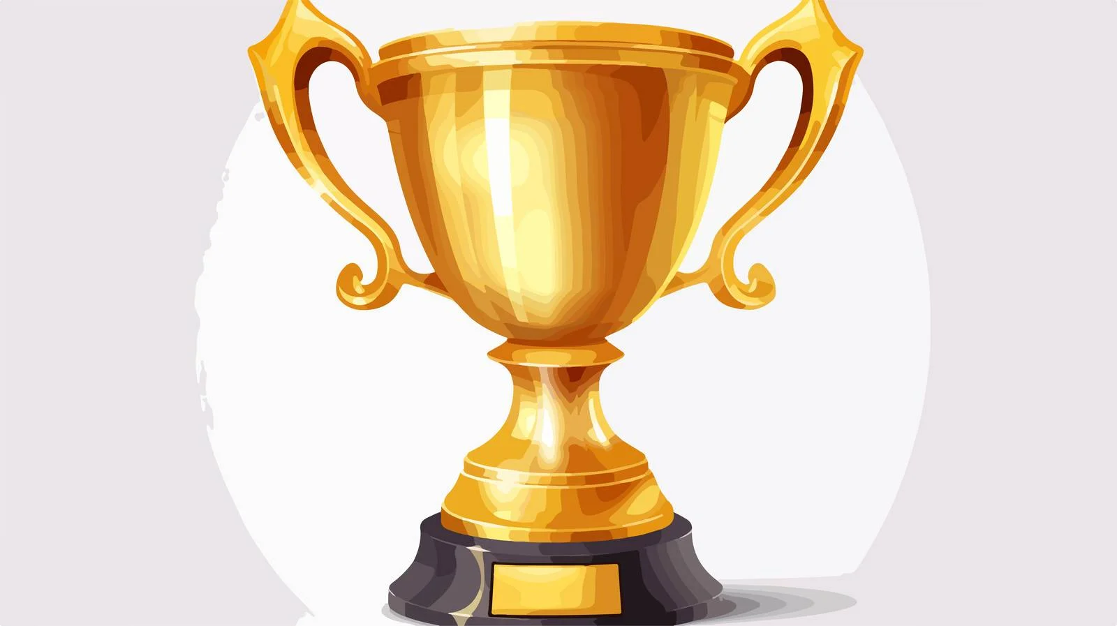 Exquisite Gold Trophy Design — free download from Dotvec