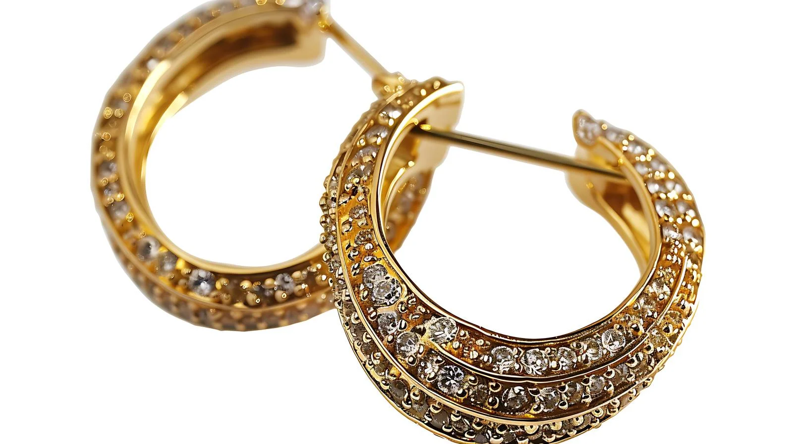 Exquisite Diamond Earrings — free download from Dotvec