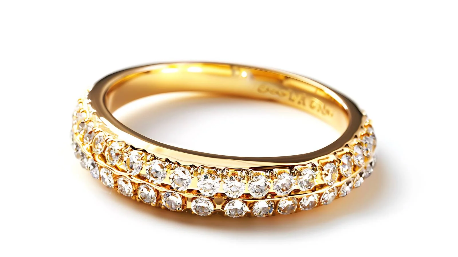 Luxury Diamond Ring on White Background — free download from Dotvec