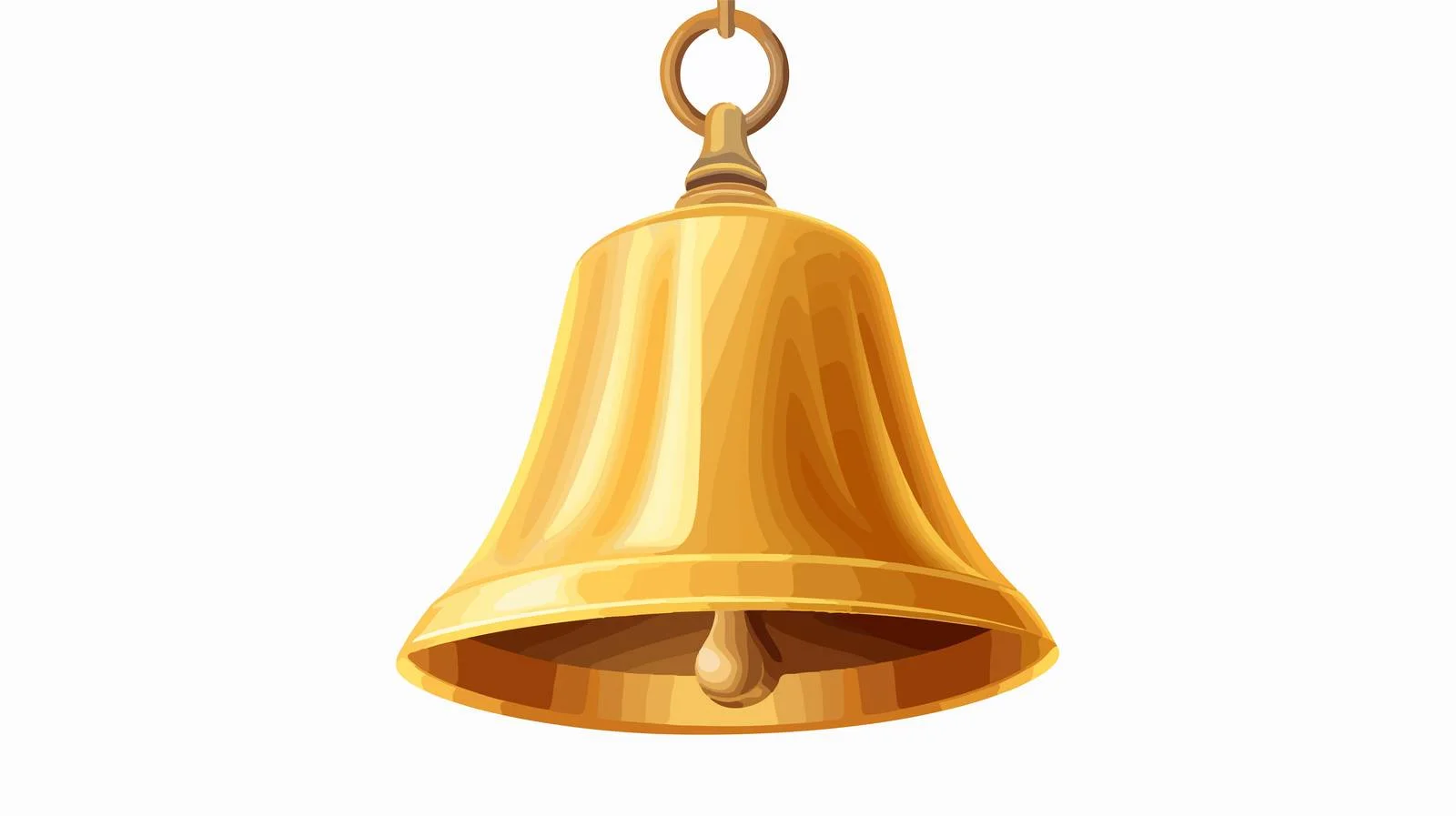 Exquisite Golden Hand Bell — free download from Dotvec