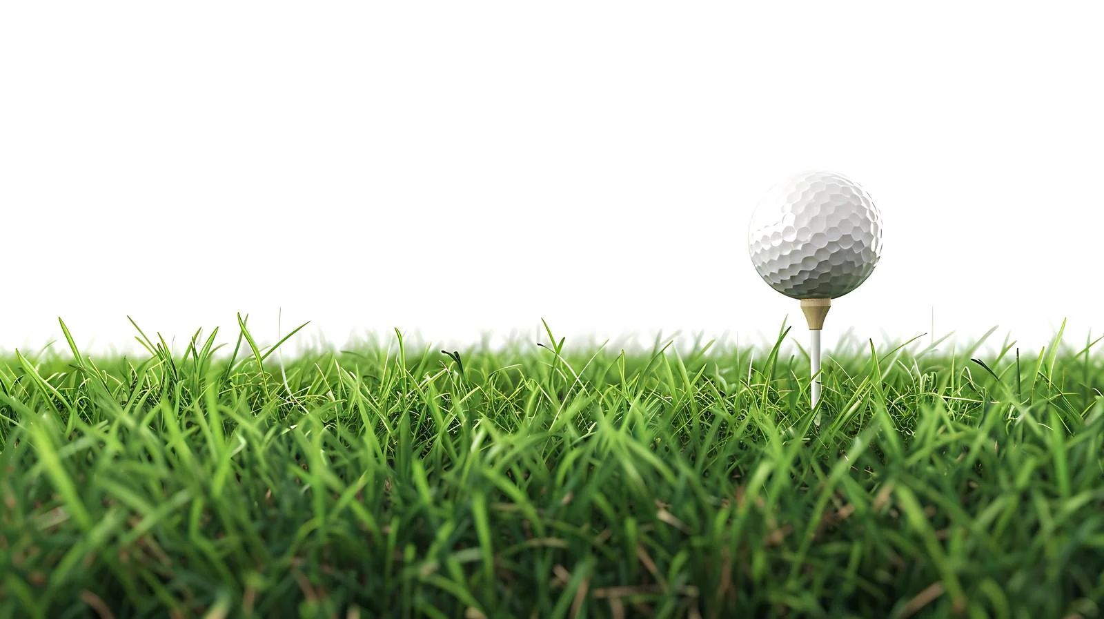 Detailed Close-Up of Golf Ball on Tee — free download from Dotvec