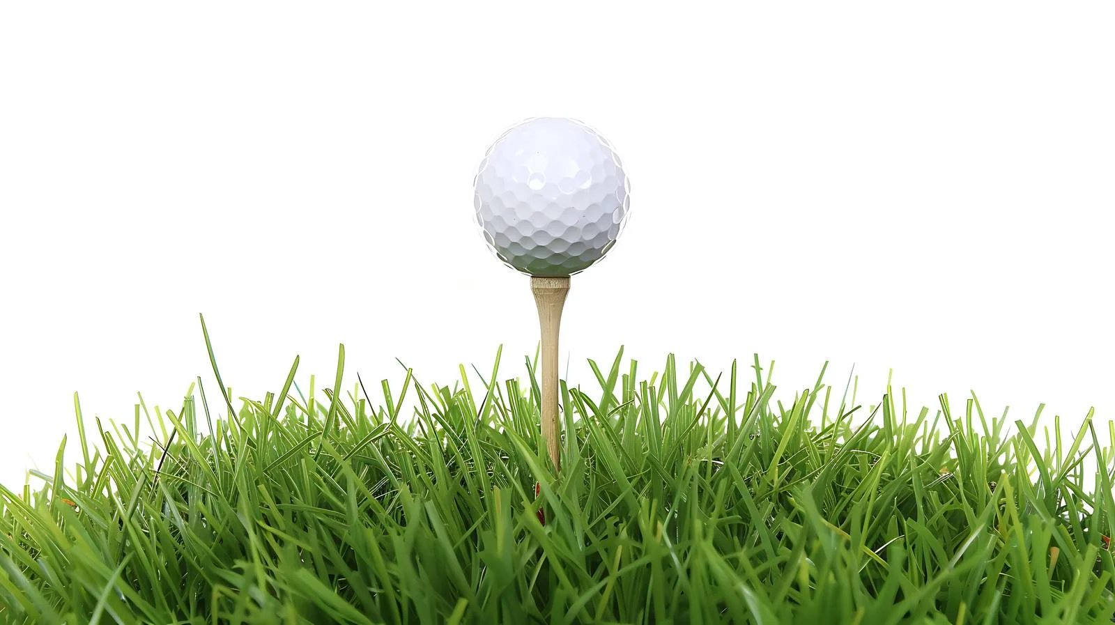 Detailed Close-Up of Golf Ball on Tee — free download from Dotvec