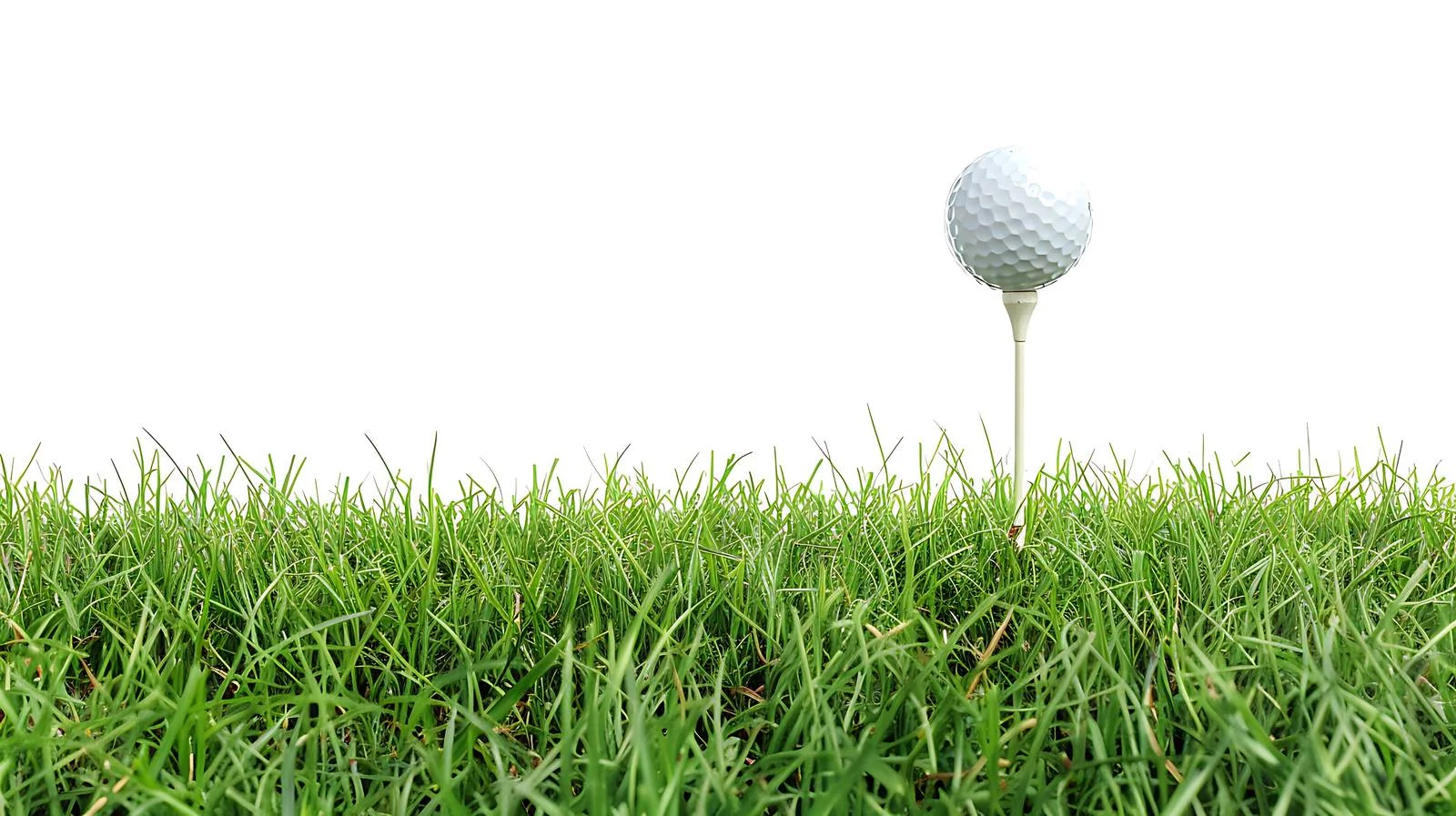Detailed Close-Up of Golf Ball on Tee — free download from Dotvec