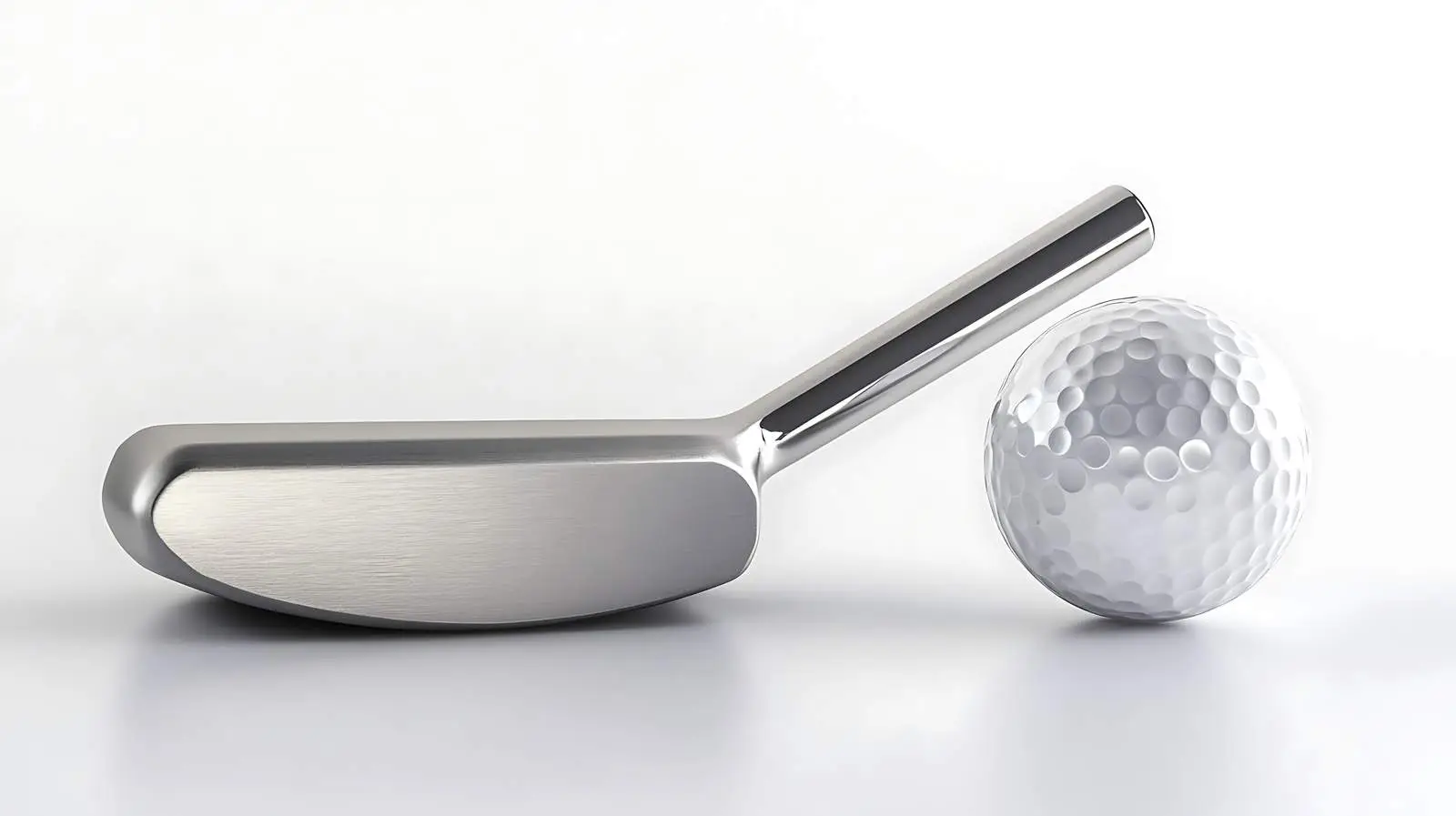 High-Quality Golf Putter and Ball — free download from Dotvec