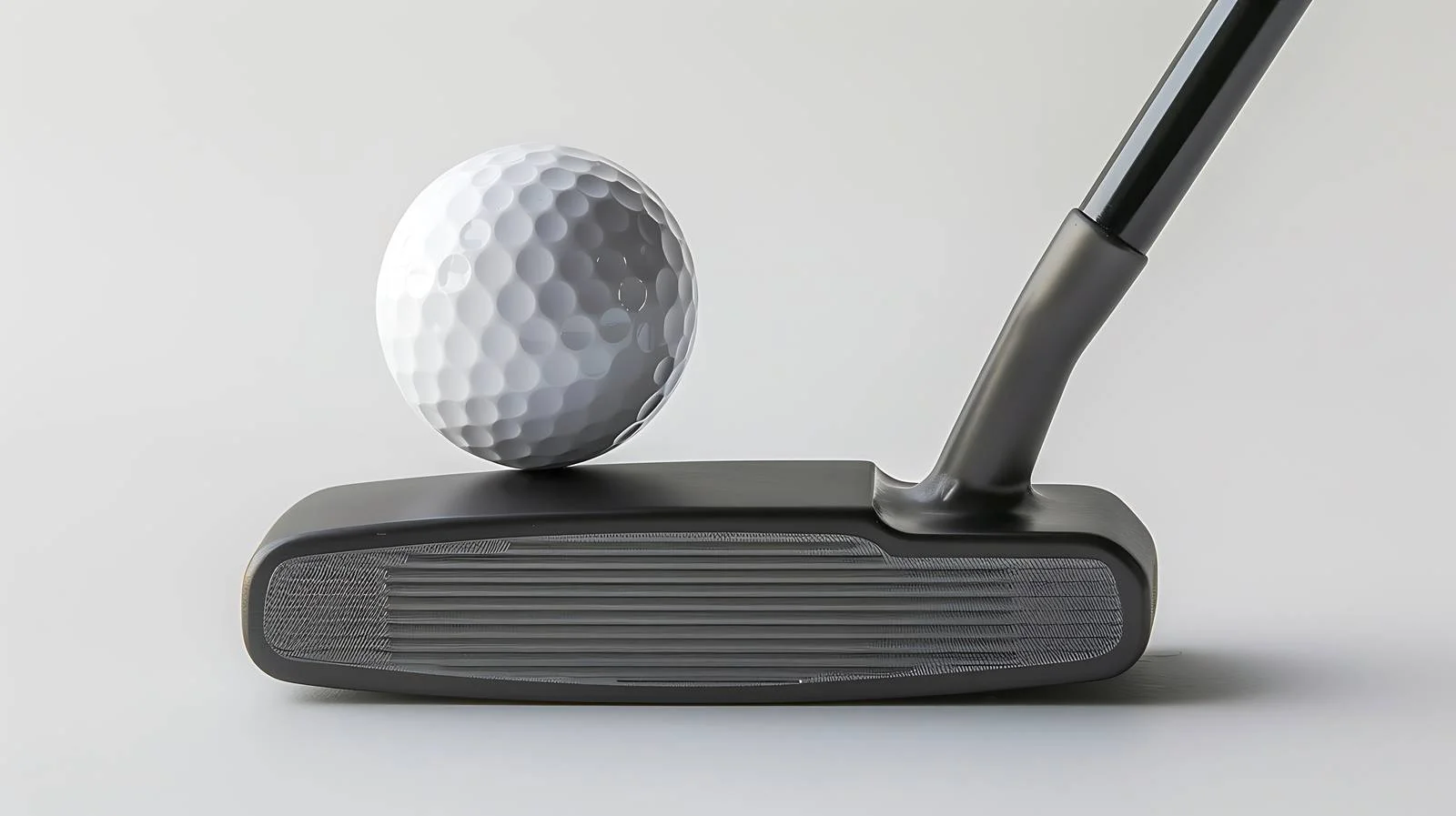 Professional Golf Putter with Isolated Ball — free download from Dotvec