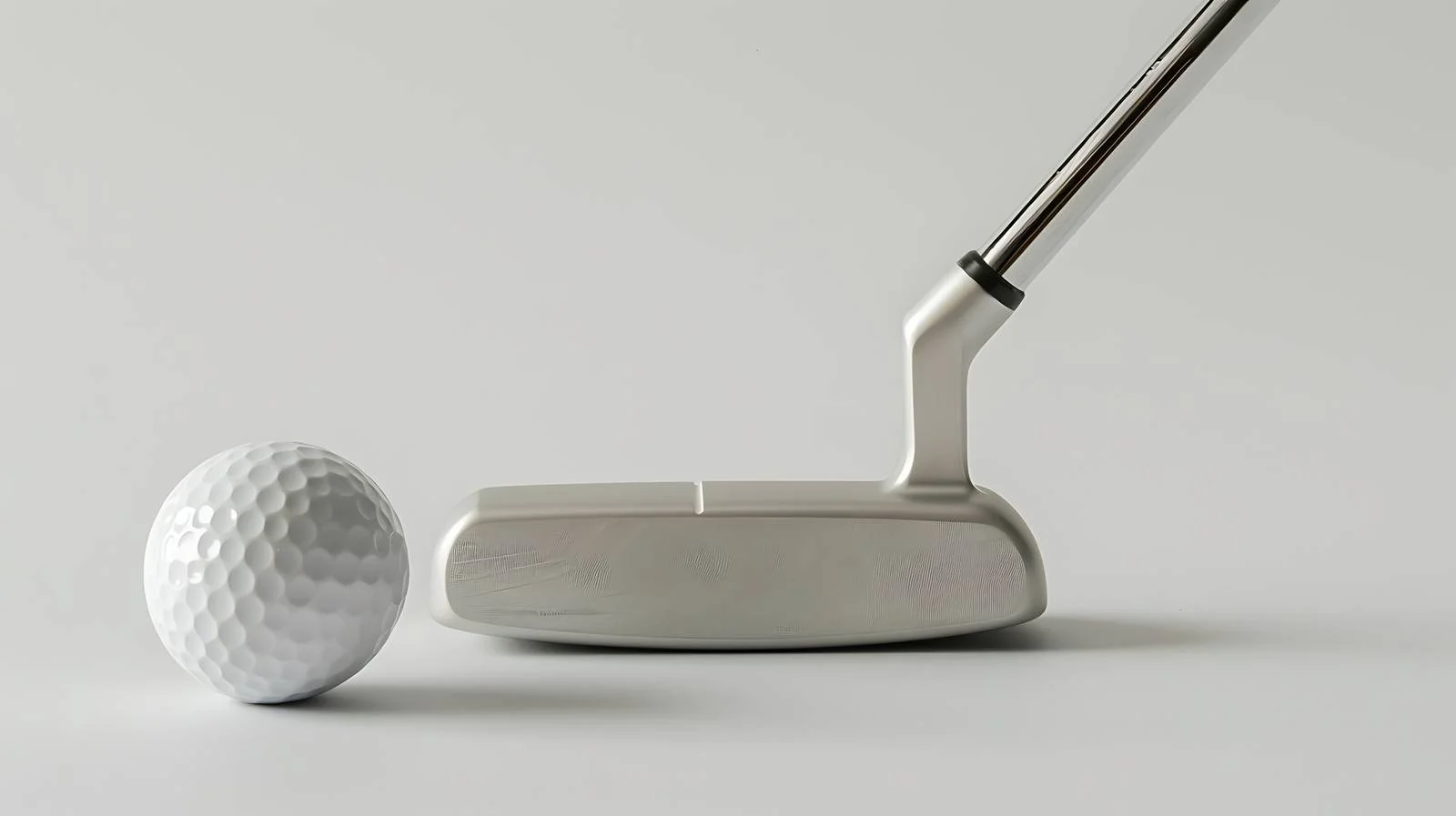 Precision Golf Putter with White Ball — free download from Dotvec