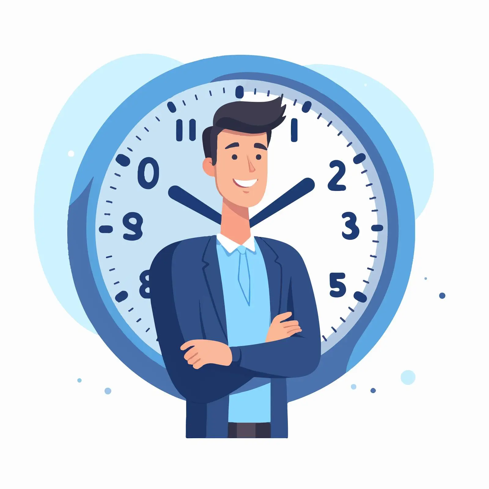 Effective Time Management and Scheduling Concept — free download from Dotvec