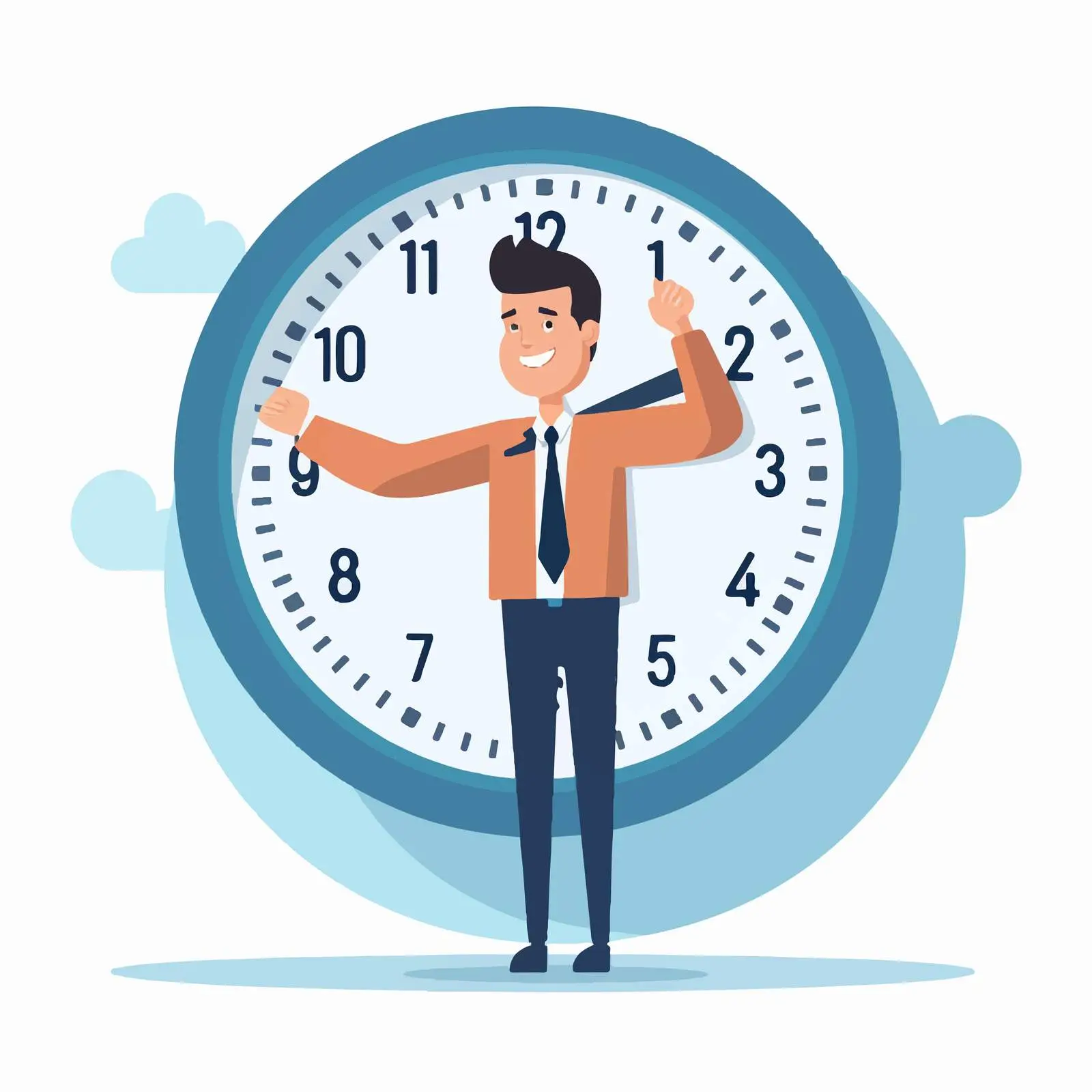 Effective Time Management and Scheduling Concept — free download from Dotvec