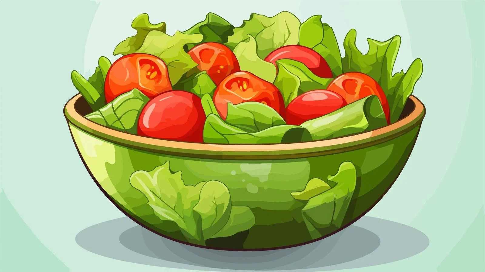 Nutritious Salad Meal — free download from Dotvec
