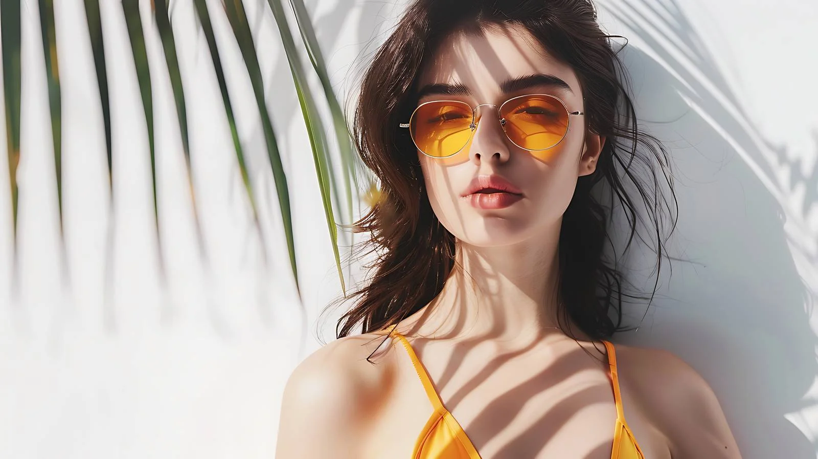 Stylish Swimwear Pose — free download from Dotvec