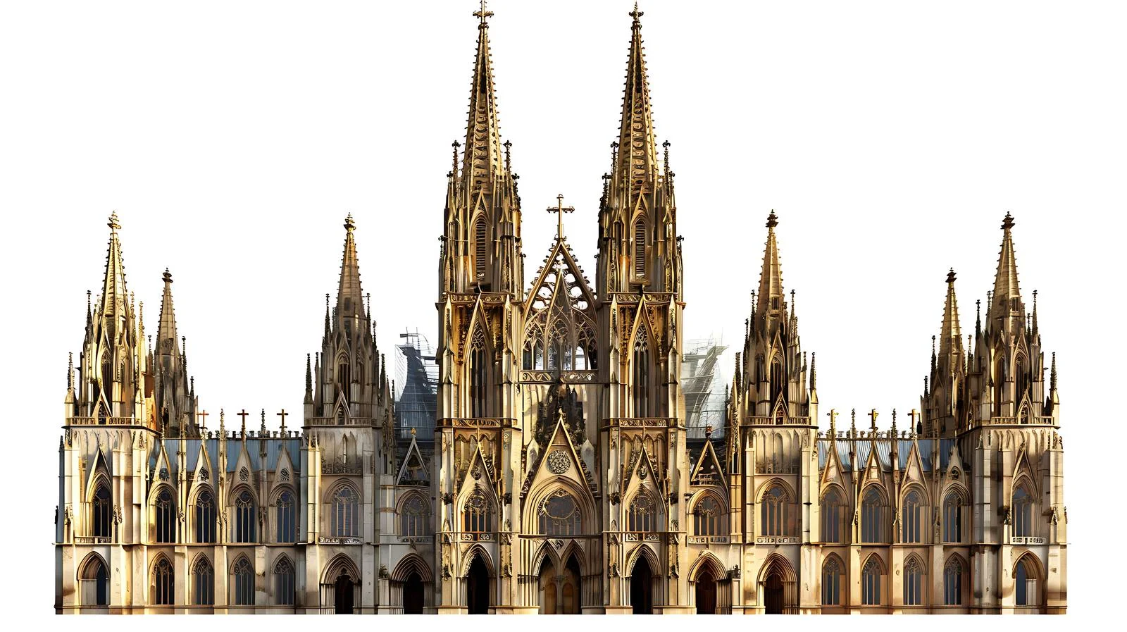 Barcelona Cathedral Sunrise Image — free download from Dotvec
