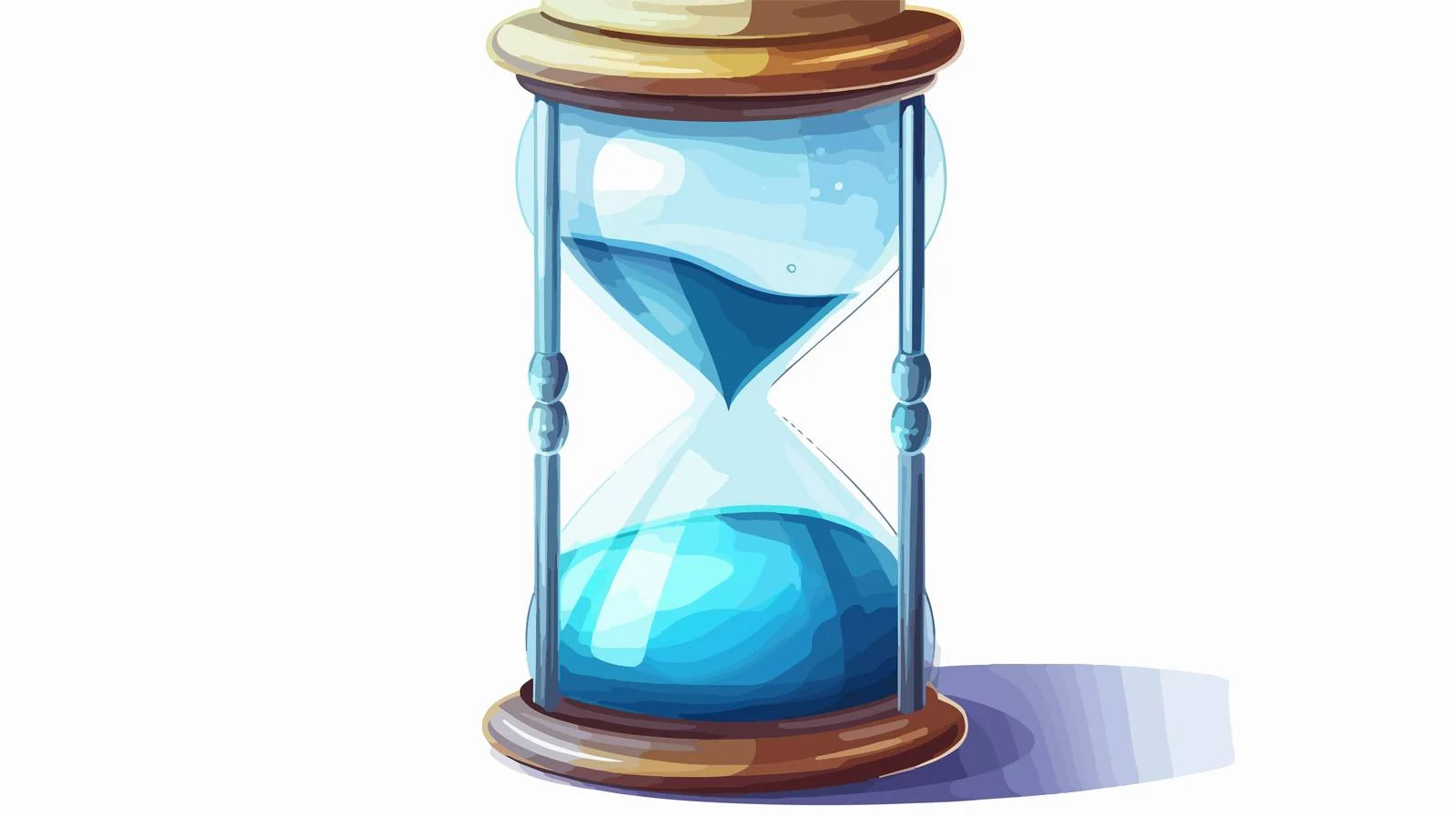 Colorful Alarm Clock Illustration — free download from Dotvec