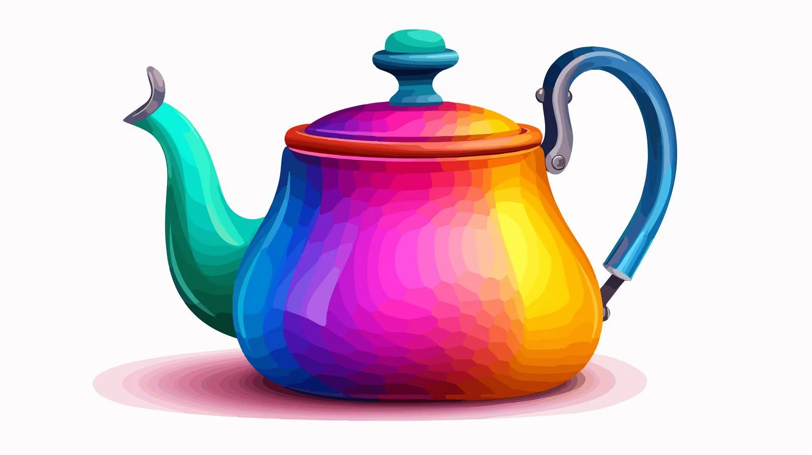 Illustrated Pouring Kettle — free download from Dotvec