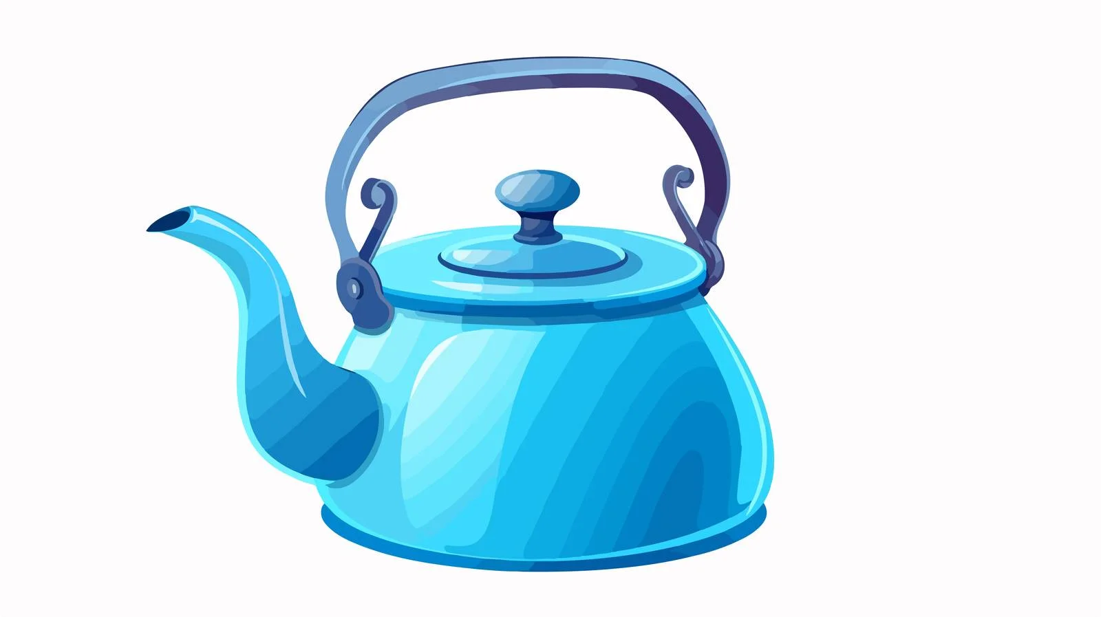 Pouring Kettle Cartoon Illustration — free download from Dotvec