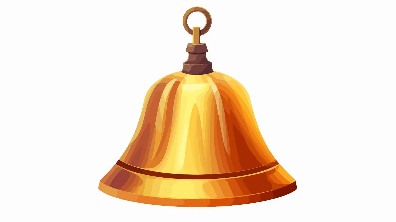 School Bell Cartoon Illustration — free download from Dotvec