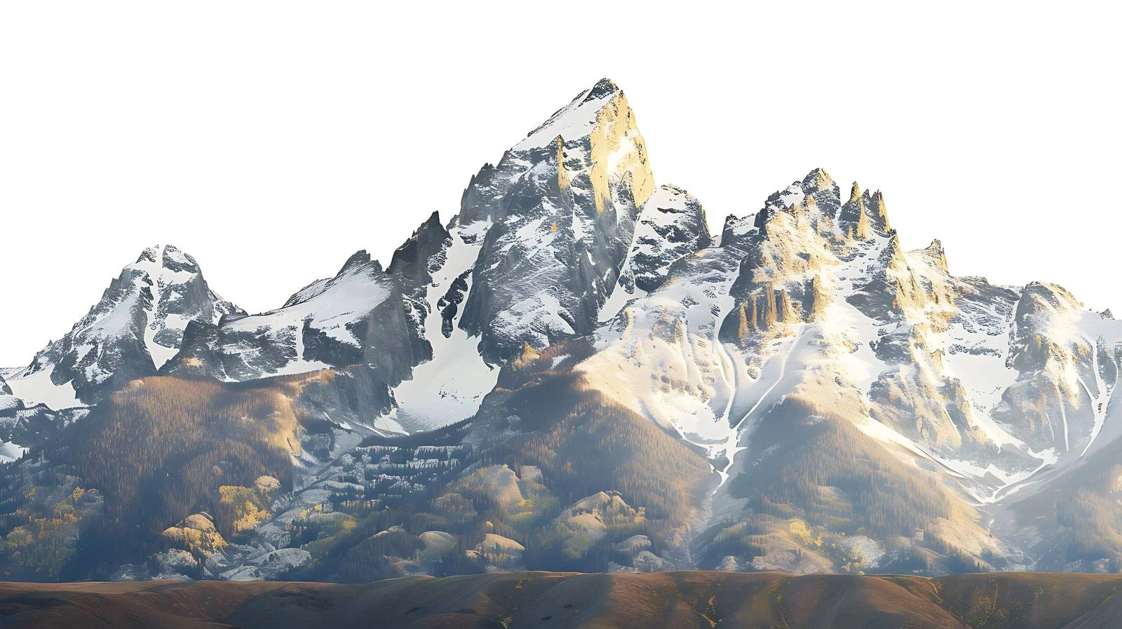 Serenity of Grand Teton Morning Glow – free idaho image from Dotvec