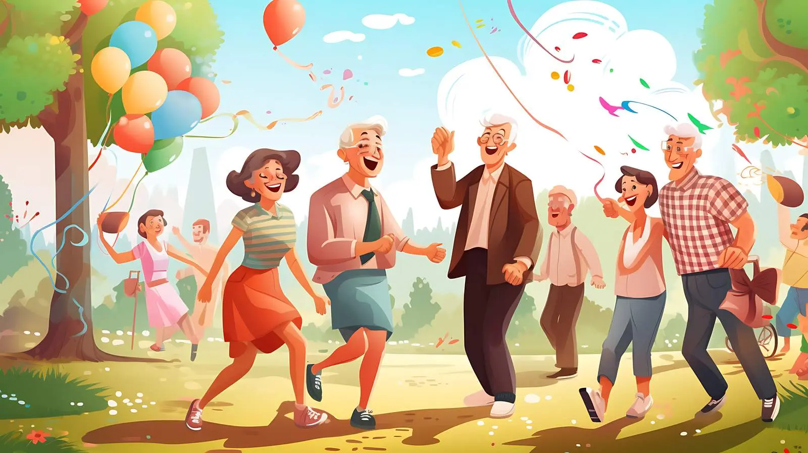 Elderly Family Time Together — free download from Dotvec