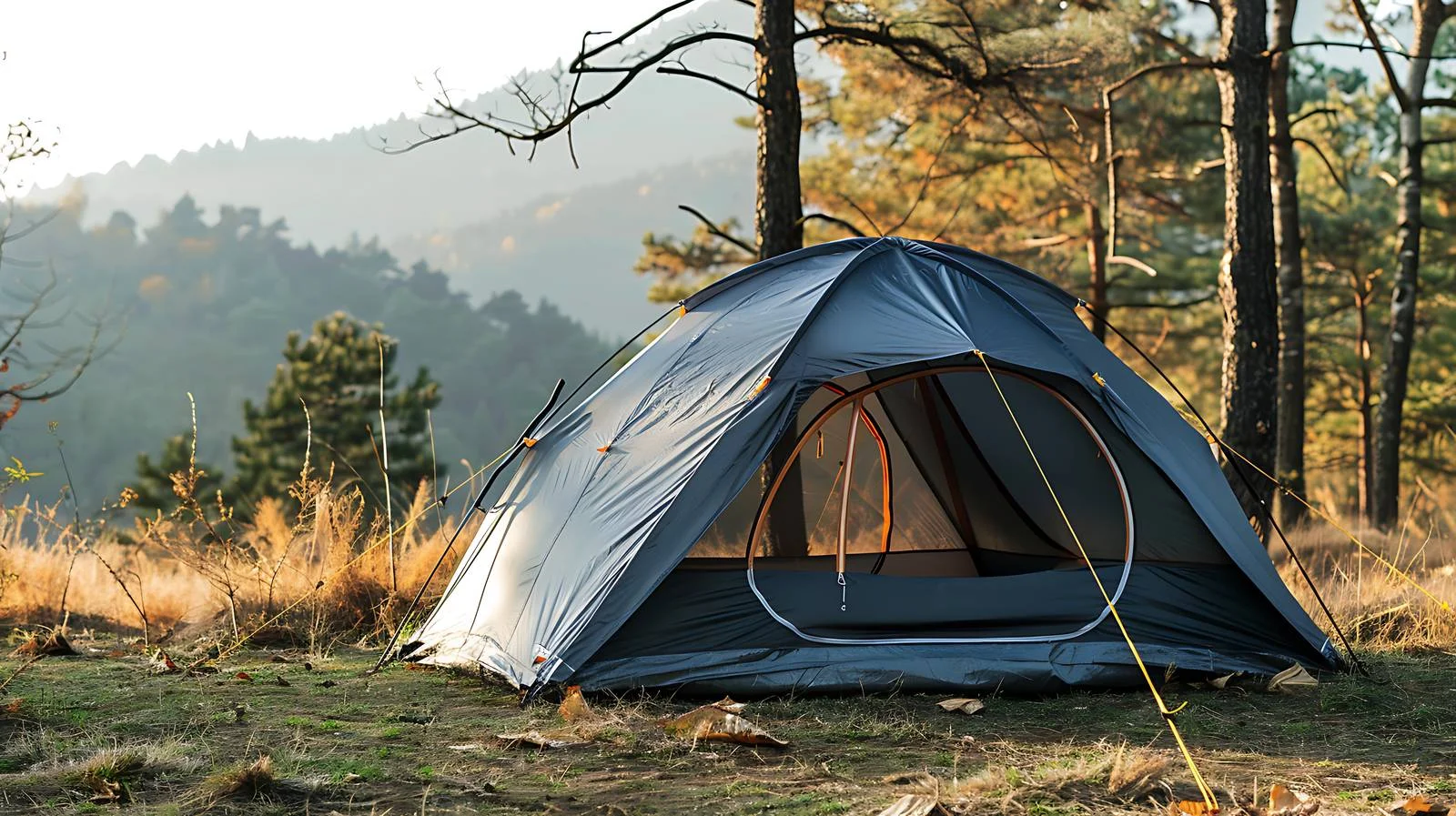 Forest Camping Tent Overview — free download from Dotvec