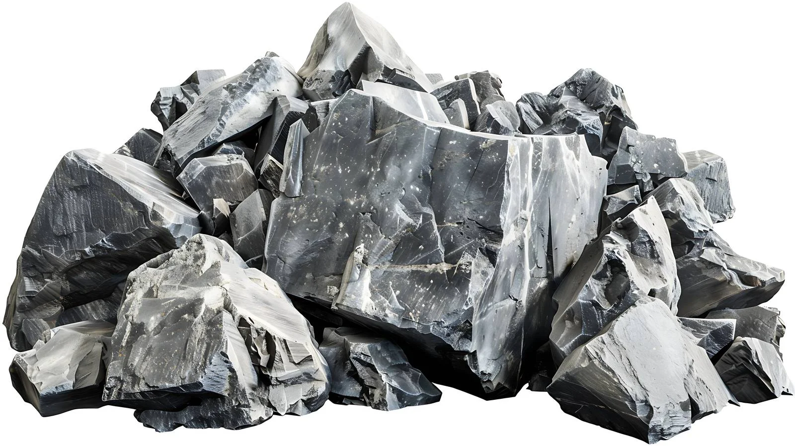 Crushed Stone Texture with Large Gray Pieces — free download from Dotvec