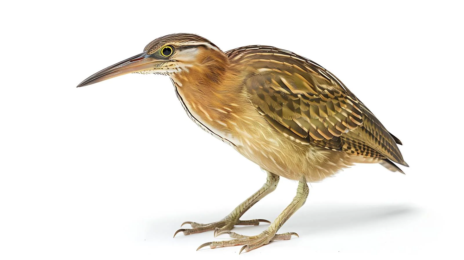 Close-Up of Great Bittern Bird — free download from Dotvec