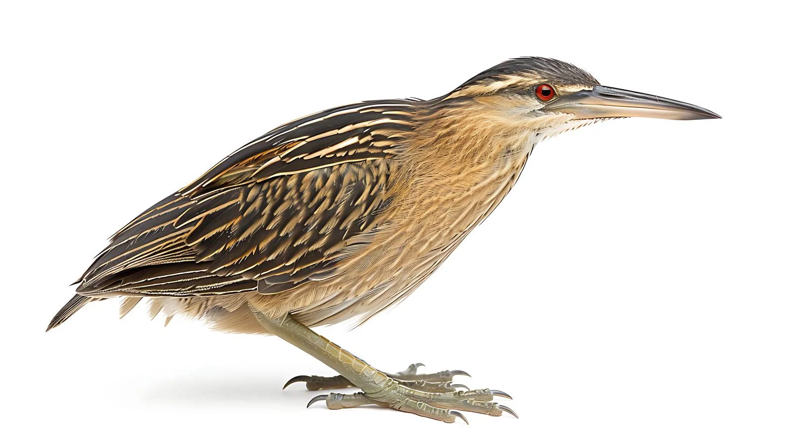 Elegant Great Bittern Close-Up — free download from Dotvec