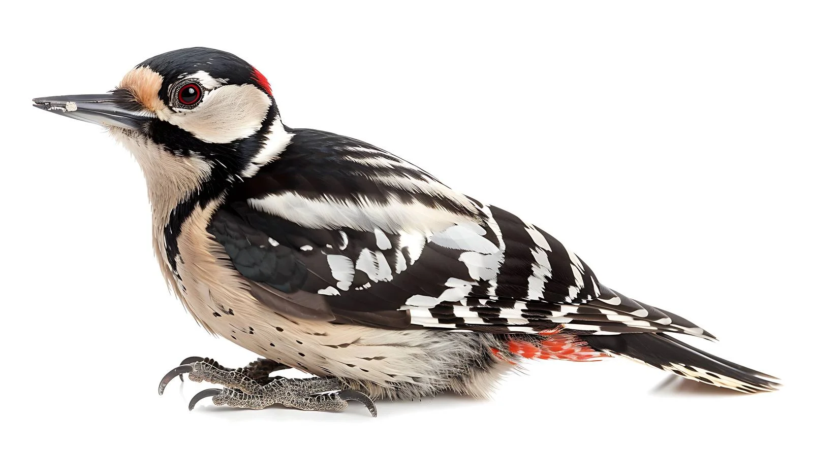 Isolated Great Spotted Woodpecker Bird — free download from Dotvec