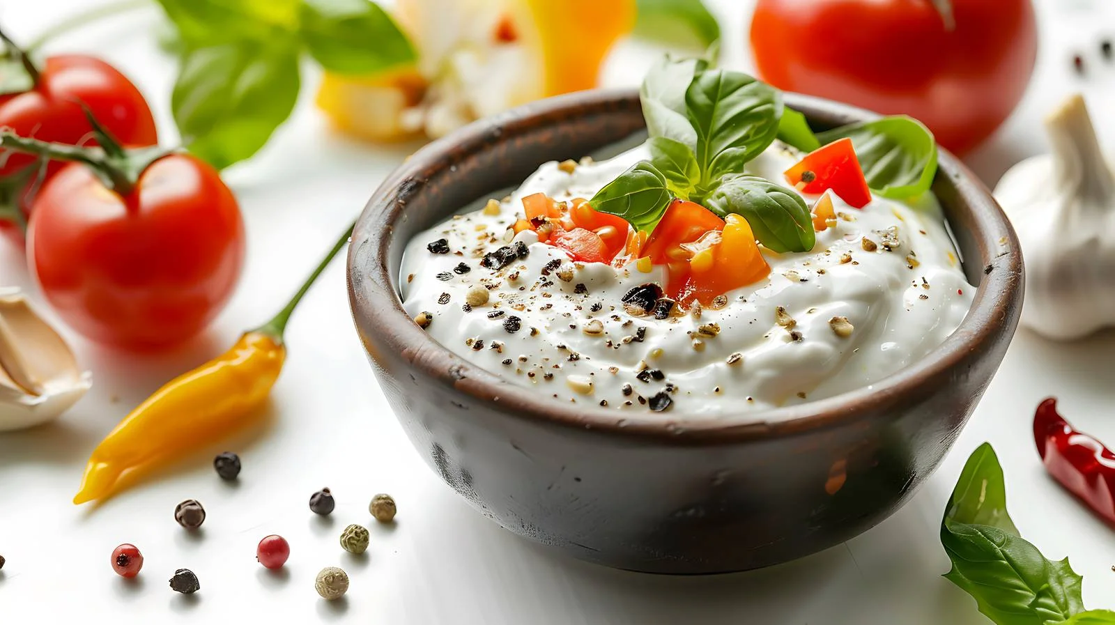 Greek Yogurt Pepper Sauce Starter Recipe — free download from Dotvec