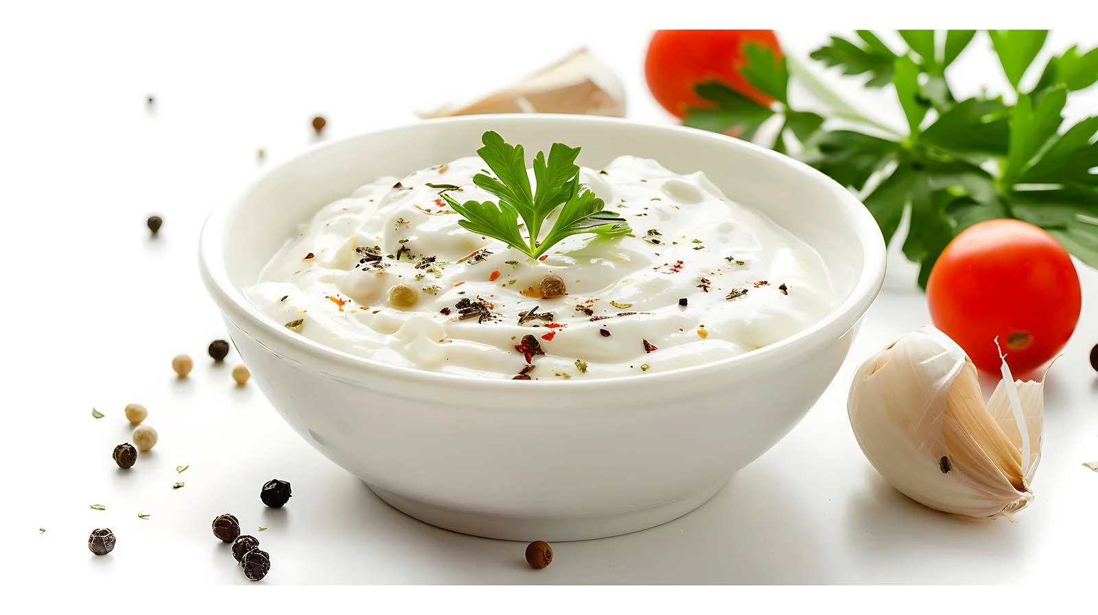 Greek Yogurt Pepper Sauce Starter — free download from Dotvec