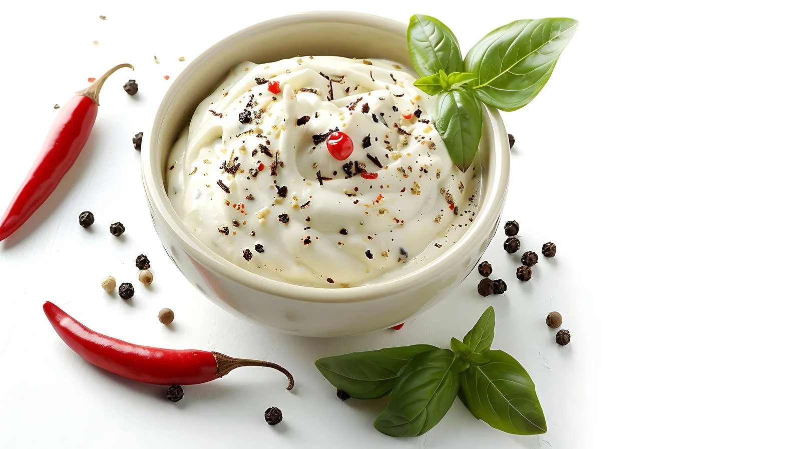Greek Yogurt Pepper Sauce Starter — free download from Dotvec
