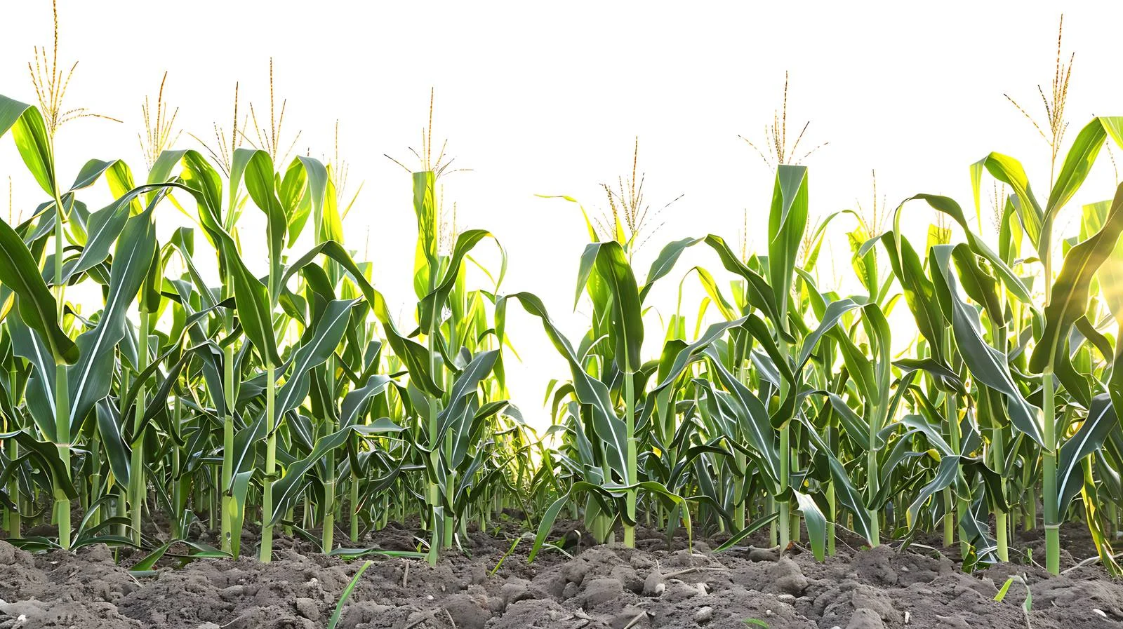 Green Corn Stalk Field Isolated Image — free download from Dotvec