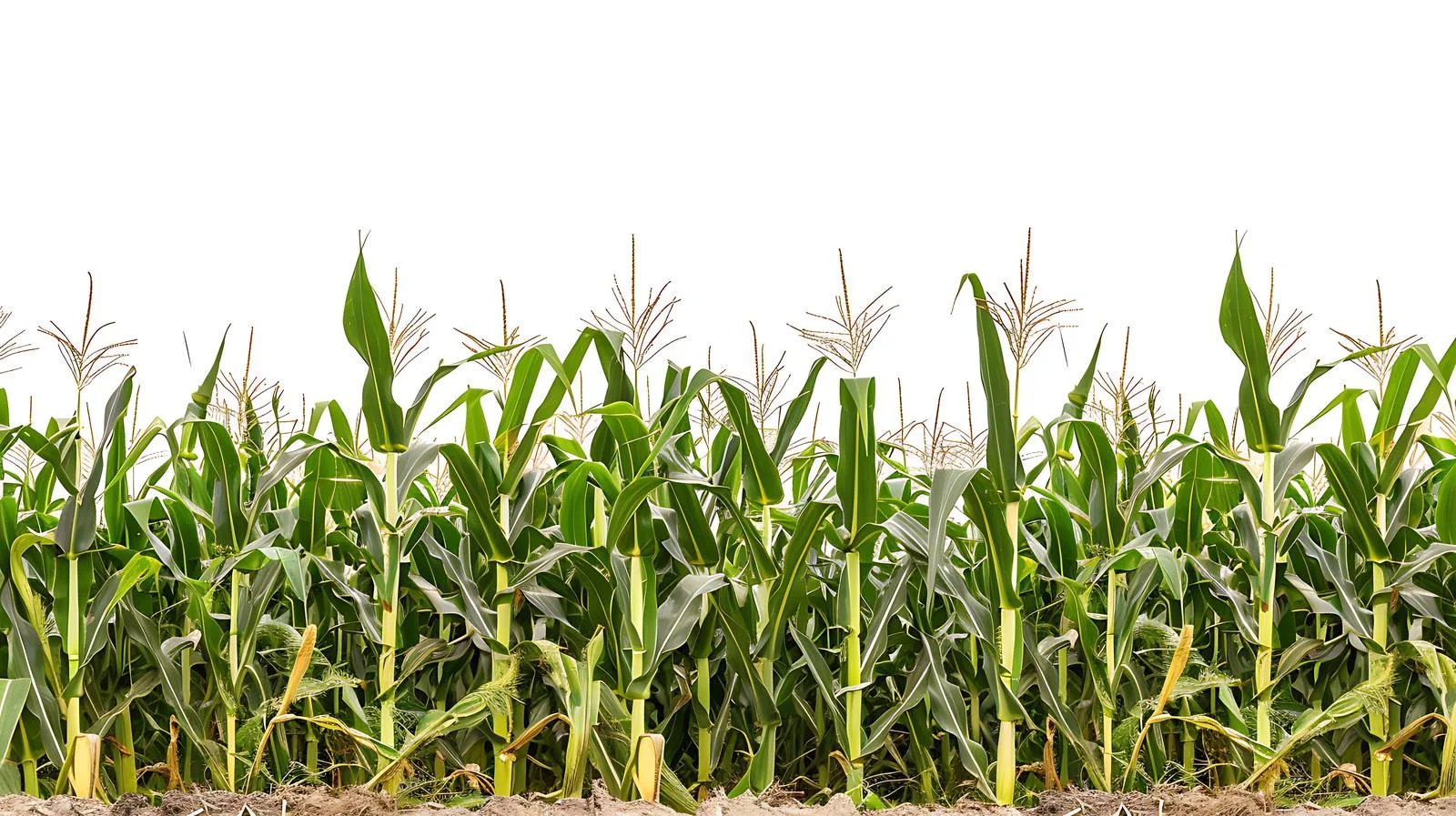 Fresh Green Corn Field Stalk — free download from Dotvec