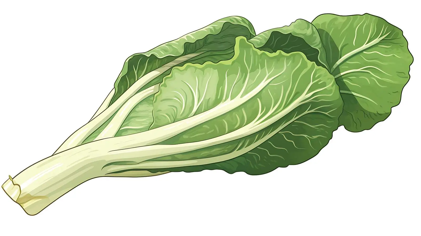 Fresh Cabbage Pak Choi on White — free download from Dotvec