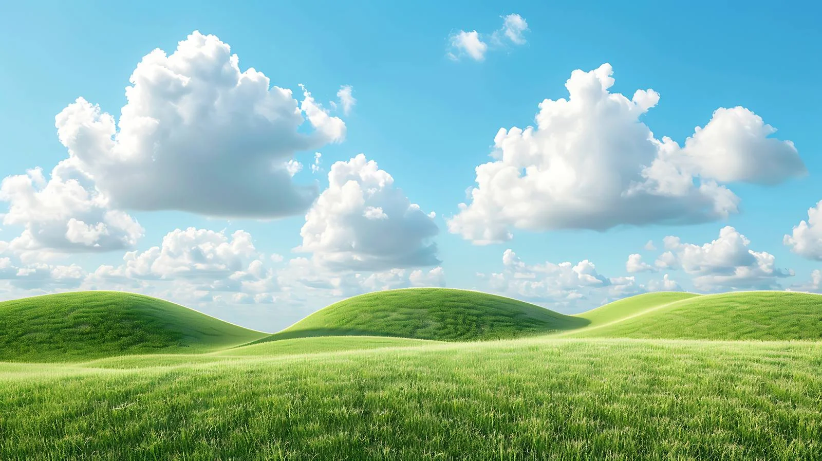 Tranquil Hillscape in Cloudy Sky — free download from Dotvec
