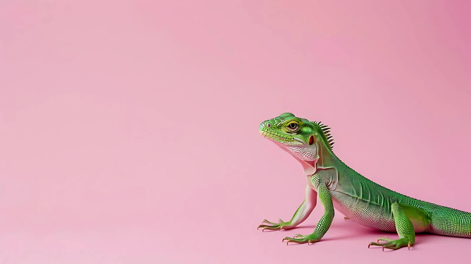 Minimalistic Green Lizard Toy — free download from Dotvec