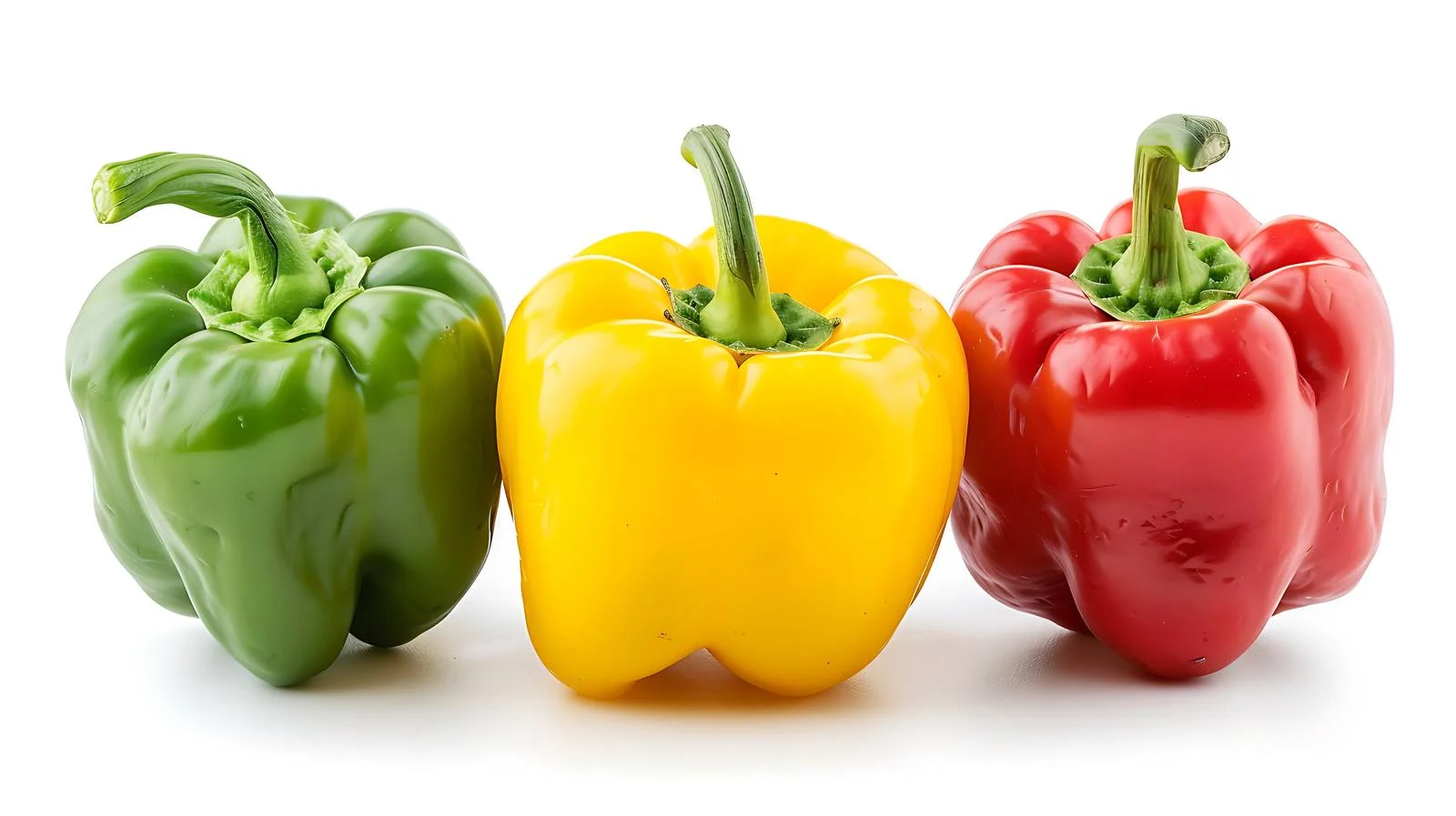 Colorful Bell Peppers in Market — free download from Dotvec